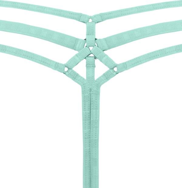 Marlies Dekkers space odyssey 4 cm string checkered mint