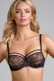 Marlies Dekkers space odyssey balconette bh wired padded black lace and sand - Thumbnail 2
