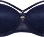 Marlies Dekkers space odyssey balconette bh wired padded evening blue lace - Thumbnail 6