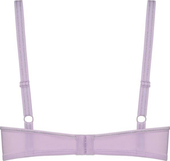 Marlies Dekkers space odyssey balconette bh wired padded lilac lurex and silver