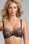 Marlies Dekkers space odyssey push up bh wired padded black lace and sand - Thumbnail 2