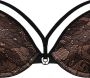 Marlies Dekkers space odyssey push up bh wired padded black lace and sand - Thumbnail 6