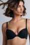 Marlies Dekkers the adventuress push up bh wired padded black gold lurex - Thumbnail 2