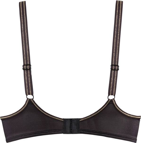 Marlies Dekkers the adventuress push up bh wired padded black gold lurex