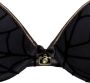 Marlies Dekkers the adventuress push up bh wired padded black gold lurex - Thumbnail 6