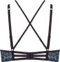 Marlies Dekkers the art of love plunge balconette bh wired padded black leopard and blue - Thumbnail 7