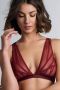 Marlies Dekkers the illusionist bralette unwired unpadded cabernet red - Thumbnail 3