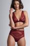 Marlies Dekkers the illusionist bralette unwired unpadded cabernet red - Thumbnail 4