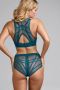 Marlies Dekkers the illusionist high waist slip transparent petrol - Thumbnail 2