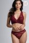 Marlies Dekkers the illusionist plunge bh wired padded cabernet red - Thumbnail 3