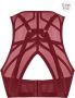 Marlies Dekkers the illusionist plunge bh wired padded cabernet red - Thumbnail 5