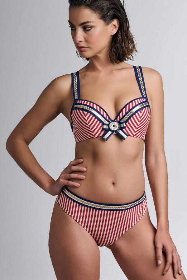 Marlies Dekkers victoria push up wired padded red ivory blue