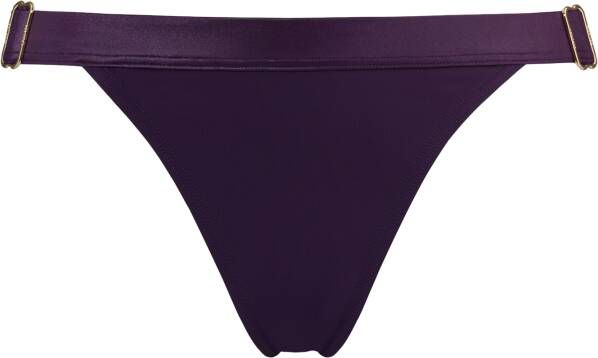 Marlies Dekkers cache coeur bikini tanga deep purple