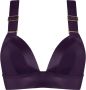 Marlies Dekkers cache coeur bralette bikini top unwired padded deep purple - Thumbnail 2