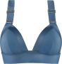 Marlies Dekkers cache coeur bralette bikini top unwired unpadded air force blue - Thumbnail 1