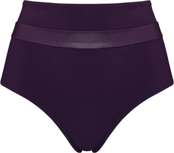 Marlies Dekkers cache coeur high waist slip deep purple