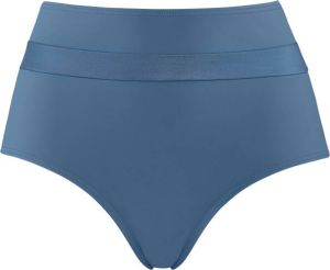 Marlies Dekkers cache coeur high waist bikini slip air force blue