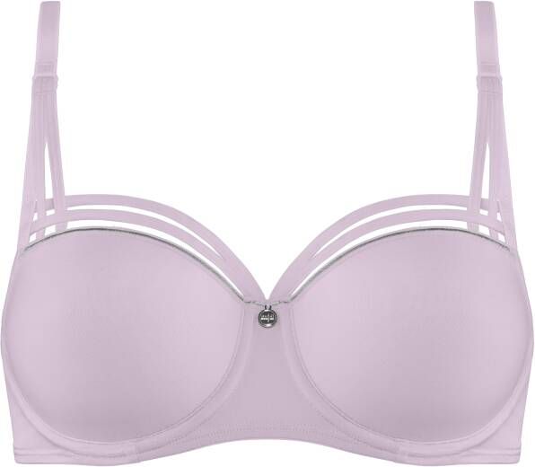 Marlies Dekkers dame de paris balconette bh wired padded pale lavender with silver
