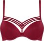 Marlies Dekkers dame de paris push up bh wired padded bordeaux and fuchsia - Thumbnail 1
