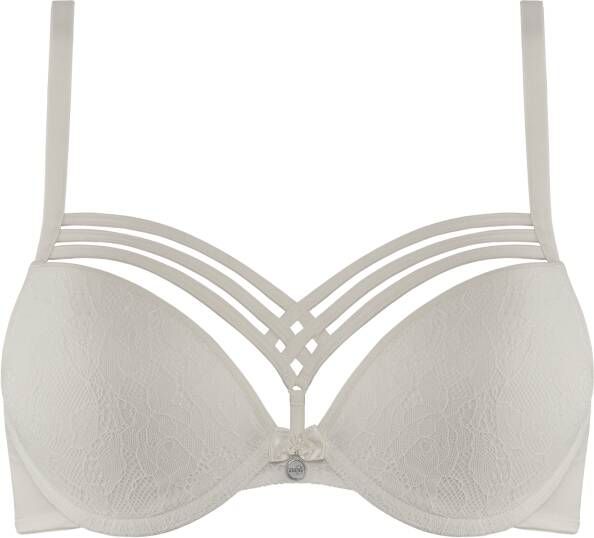 Marlies Dekkers dame de paris push up bh wired padded ivory lace bow