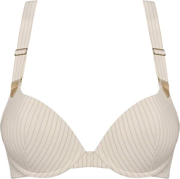 Marlies Dekkers gloria push up bh wired padded pristine and gold