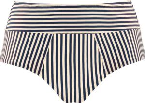 Marlies Dekkers holi vintage high waist bikini slip blue-ecru
