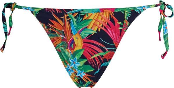 Marlies Dekkers hula haka tie & bow bikini tanga rainforest and gold