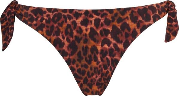 Marlies Dekkers jungle diva butterfly bikini tanga brown and dark orange