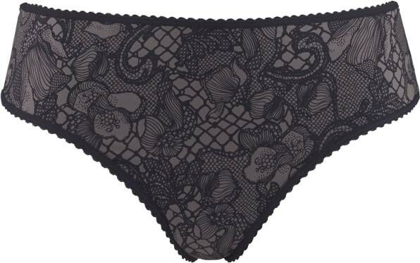Marlies Dekkers lioness of brittany 8 cm brazilian slip black and stone