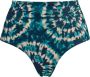 Marlies dekkers Swim high waist bikinibroekje Lotus blauw ecru - Thumbnail 2