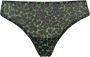 Marlies dekkers Style brazilian Rhapsody met panterprint zwart groen - Thumbnail 2