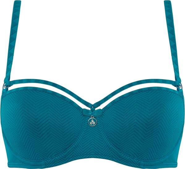 Marlies Dekkers space odyssey balconette bh wired padded lagoon blue