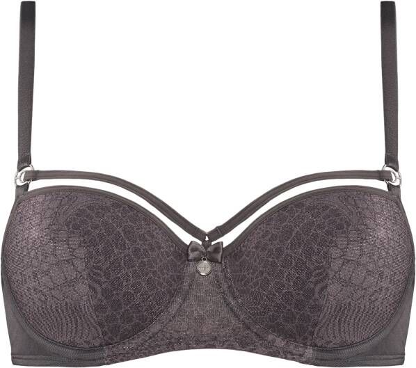 Marlies Dekkers space odyssey balconette bh wired padded sparkly grey