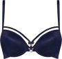 Marlies Dekkers space odyssey push up bh wired padded evening blue lace - Thumbnail 2