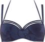 Marlies Dekkers supernova plunge balconette bh wired padded midnight blue - Thumbnail 1