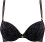 Marlies Dekkers the adventuress push up bh wired padded black gold lurex - Thumbnail 1