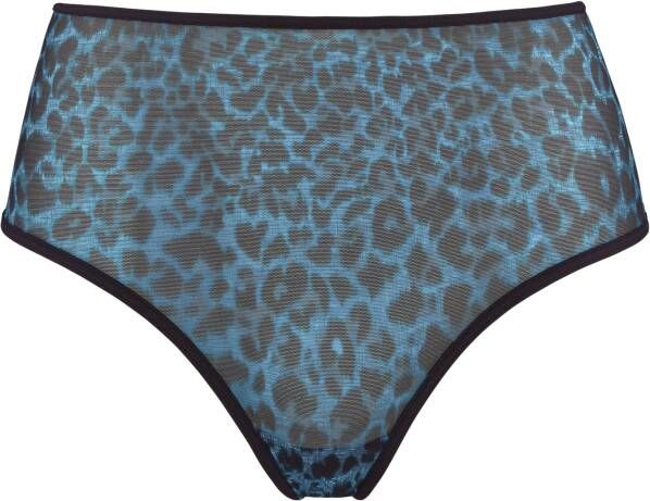 Marlies Dekkers the art of love high waist slip black leopard and blue
