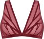 Marlies Dekkers the illusionist bralette unwired unpadded cabernet red - Thumbnail 1