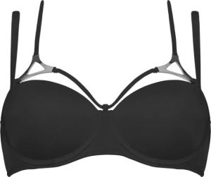 Marlies Dekkers triangle balconette bh wired padded black