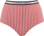 Marlies Dekkers victoria high waist bikini slip red ivory blue - Thumbnail 1