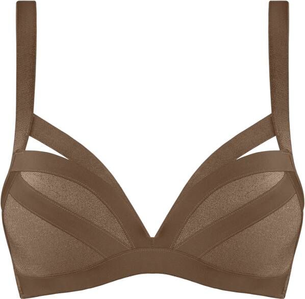 Marlies Dekkers wing power push up bh wired padded sparkling gold