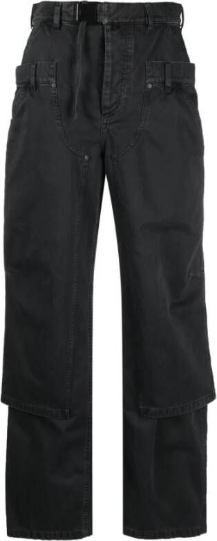 032c Tapered Trousers Grijs Dames