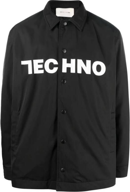 1017 Alyx 9SM Alyx Capsule Coats Black Zwart Heren
