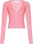 1017 Alyx 9SM Cardigan with rollercoaster buckle Roze Dames - Thumbnail 1