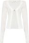 1017 Alyx 9SM Cardigan with rollercoaster buckle White Dames - Thumbnail 1