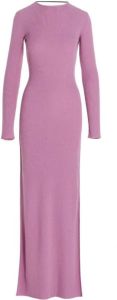 1017 Alyx 9SM Cut out long knit dress Roze Dames