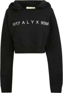 1017 Alyx 9SM hooded sweatshirt with a contemporary line Zwart Dames