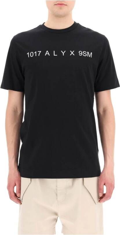 1017 Alyx 9SM logo T-shirt Zwart Heren
