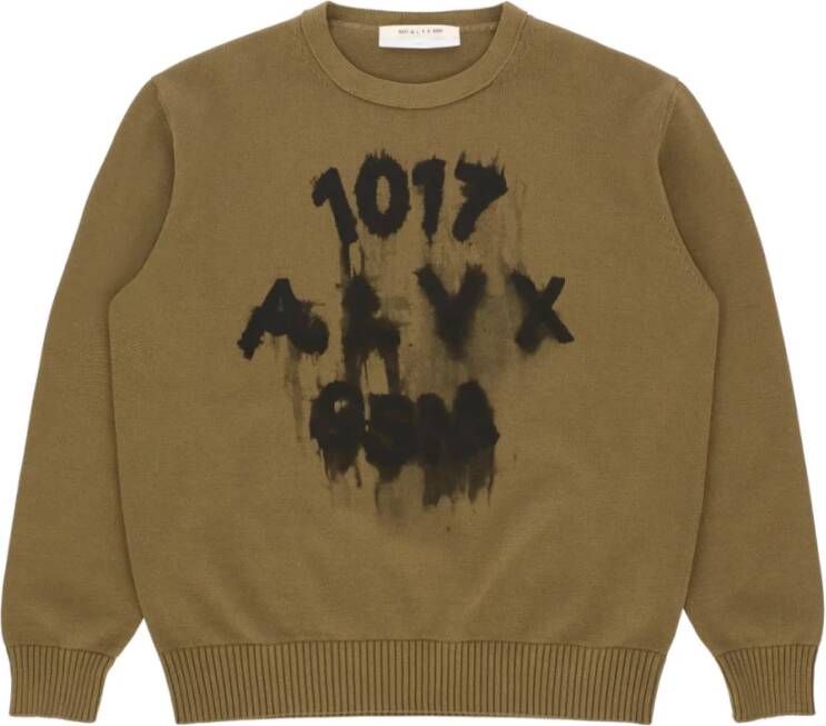 1017 Alyx 9SM Sweatshirt Groen Heren