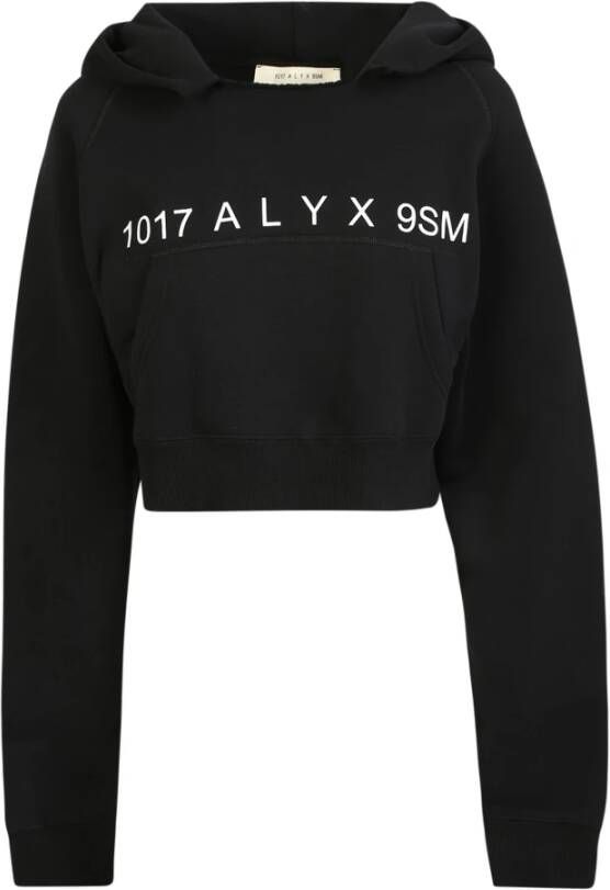 1017 Alyx 9SM sweatshirt met capuchon met een eigentijdse lijn Zwart Dames